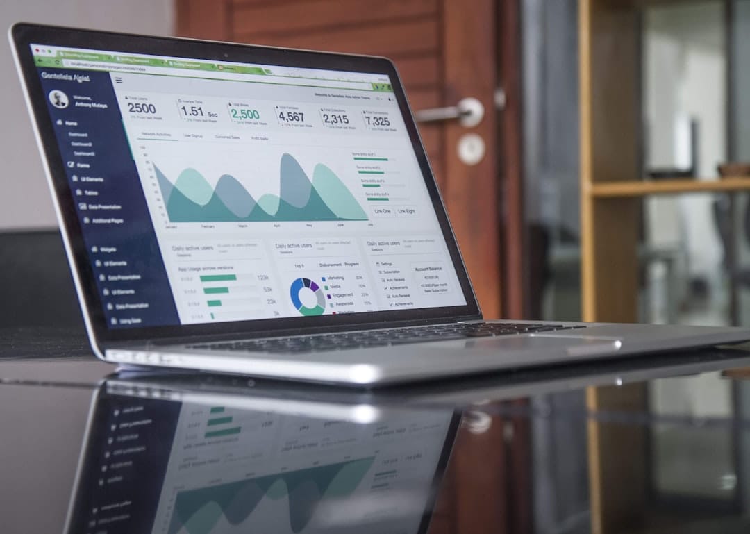 monetização de blog com IA — dashboard de receitas de blog com AdSense e afiliados Amazon em 2026